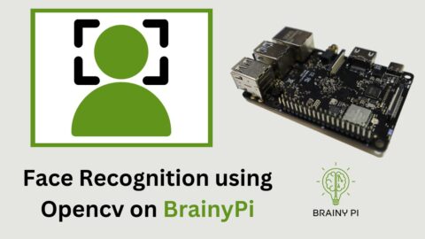 Face recognition on brainy pi